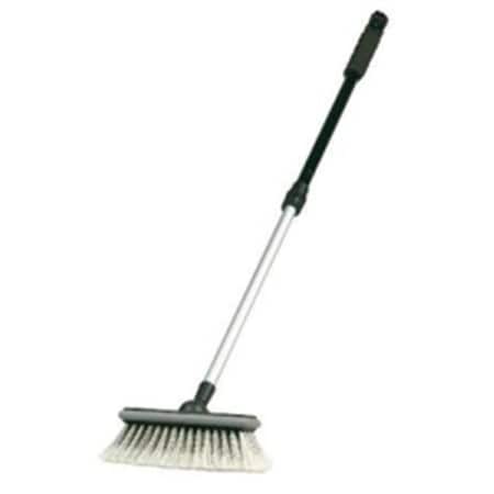 Carrand Carrand CRD92022S 40 x 8 in. Wide Telescoping Handle Extends Flow Through Wash Brush with On & Off Water Control CRD92022S